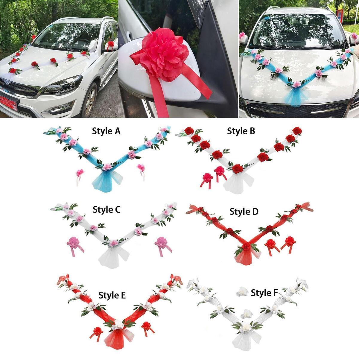 Arte Floral em Carros para Casamentos Elegantes
